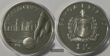 Samoa  10 Tala  1992  FM-Frankfurt  Feingewicht: 29,47g Silber PP