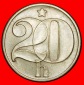 Ⰶ KOMMUNISMUS (1972-1990): TSCHECHOSLOWAKEI ★ 20 HELLER 19...