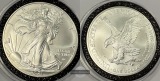 USA 1 Dollar 2021  Walking Liberty FM-Frankfurt UC#366 Feinsil...
