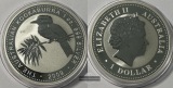 Australien. 1 Dollar 2009 Kookaburra FM-Frankfurt KM#1287 Fein...