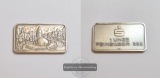 Deutschland Sparkasse 1 Unze Silber Motivbarren Mannheim FM-Fr...