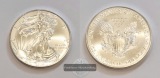 USA 1 Dollar 2019  Walking Liberty FM-Frankfurt KM#273 Feinsil...