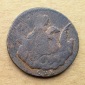 Russia 1 Kopeke 1756 Overstrike ,Rare