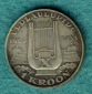 Estland - 1 Kroon 1933 - 10. Sängerfest - Silber