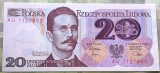 Poland 20 Zlotych 1982 UNC