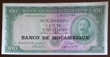 Mocambique 100 Escudos 1961 UNC