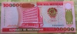 Mocambique 100.000 Meticais 1993 UNC