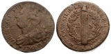 Frankreich: 2 Sols 1792 BB, Constitution,  Glockenmetall