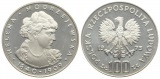Polen: 100 Zlotych 1975 MV, Helena Modrzejewska (1840-1909), i...