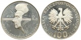 Polen 100 Zlotych 1974 Auf Maria Sklodowska-Curie, in Original...