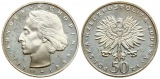 Polen: 50 Zlotych 1972, Auf Frederic Chopin, in Originalkapsel...