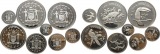 Belize: Elisabeth II., Münzsatz in Sterlingsilber, komplett m...