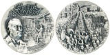 Norwegen: Silbermedaille (54.88 gr.) 1977 stgl im Etui, siehe ...