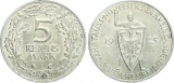 Weimarer Republik: 5 Reichsmark 1925 E, Rheinlandfeier, Silber...