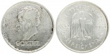 Weimarer Repuplik 3 Mark 1932 A, Johann Wolfgang von Goethe, vz