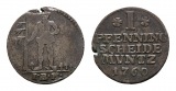 Altdeutschland; Kleinmünze 1760