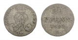 Altdeutschland; Kleinmünzen 1822