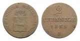 Altdeutschland; Kleinmünzen 1835