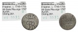 Altdeutschland; Brandenburg -Preußen; Kleinmünzen 1767