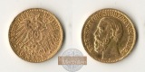 Dt. Reich Baden, 10 Mark 1898 G Friedrich I MM-Frankfurt Feing...