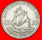 Ⰶ GROSSBRITANNIEN 1981-2000:KARIBISCHE★25 CENT 1986★ELIS...