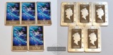 Niue 2 Dollars 2012 Silberbarren Sternzeichen Taurus 5 Stück ...