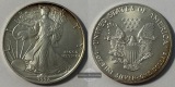 USA 1 Dollar 1992 Walking Liberty FM-Frankfurt KM#273 Feinsilb...