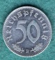 J.372 Drittes Reich - 50 Reichspfennig 1939 B - vorzüglich