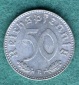 J.372 Drittes Reich - 50 Reichspfennig 1944 B - vorzüglich