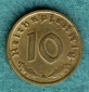 J.364 Drittes Reich - 10 Reichspfennig 1936 A