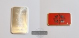 Deutschland Silberbarren 1 Oz Heimerle&Meule Bayer 04 Leverkus...