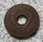 British East Africa 5 Cents 1933 / Ostafrika 5 Cents 1933