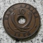 British East Africa 10 Cents 1950 / Ostafrika 10 Cents 1950