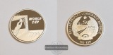 Laos 1991 50 Kip Fußball-WM 1994 FM-Frankfurt Feinsilber: 19,98g