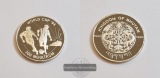 Bhutan 1992 300 Ngultrum Fußball-WM 1994 FM-Frankfurt Feinsil...