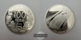 Bulgarien 100 Leva (XVII Olympic Games - Bobsleigh) 1993 FM-Fr...