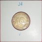 Ⰶ 3. REICH (1933-1945): DEUTSCHLAND ★ 10 REICHSPFENNIG 193...