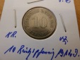 Kaiserreich 10 Pfennig 1912 -D- Jaeger 13. Vorzüglich
