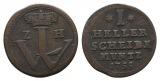 Altdeutschland; Hessen; Kleinmünze 1755
