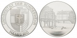 Medaille; Hamburg; Universität der Bunderwehr 1973; versilber...
