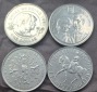 Commonwealth Queen Elisabeth II, 4 Umlaufmünzen 1977,1980 und...