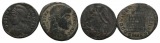 Antike; 2 Kleinmünzen; Bronze; 2,24 g; 1,82 g