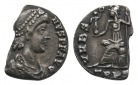 Antike; Rom; Gratianus(367-383) Siliqua, Trier; Bronze; Teilab...