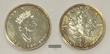 Kanada 5 Dollar 1995 Maple Leaf KM#187 FM-Frankfurt Feinsilber...