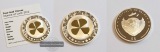Palau 2012 5 Dollar Four-Leaf Clover - Ounce of Luck FM-Frankf...