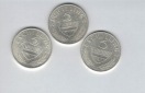 5 Schilling 1964 1965 1966 3 Stk silber á 3,32 fein Österrei...