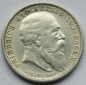 Kaiserreich: Baden, 2 Mark Friedrich I. auf den Tod (Jaeger 36...