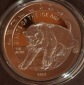 Ghana, 5Cedis, 2020, Säbelzahntiger 1oz 999er Silber gekapselt