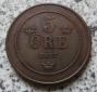 Schweden 5 Öre 1907