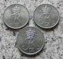 Dänemark 1 Öre 1970, 1971 und 1972, besser